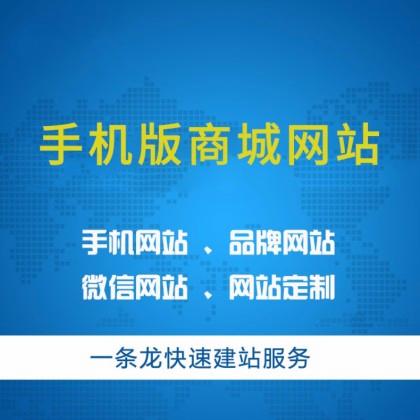 手机版商城网站建设-重庆企业网
